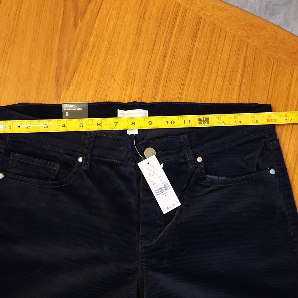Navy Corduroy Pants - Picture 7 of 7